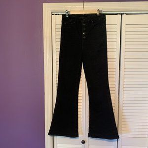COPY - American Eagle Black Flare 'Next Level' Stretch Jeans - Size 10